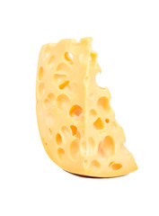 Cheese with holes