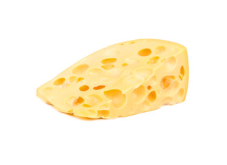 Cheese with holes
