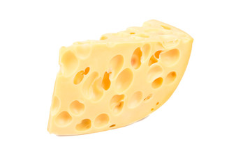 Cheese with holes