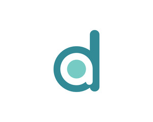 ad letter logo