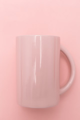 pink cup