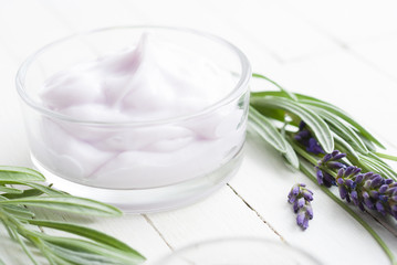 Moisturizer and lavenders