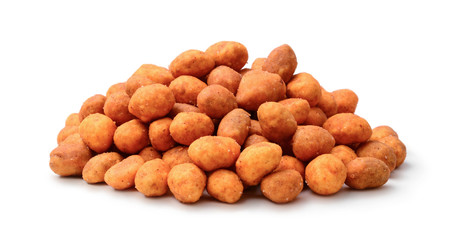  Peanuts glazed seasoning isolated