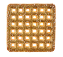 cracker isolated on white background