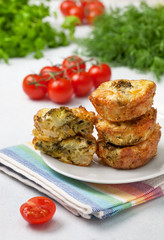 broccoli cheese bites  (muffins)