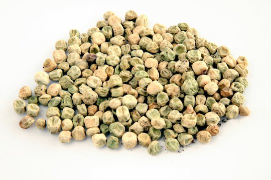 seeds of green peas vegetable