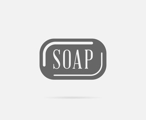 Barber Soap Raster Element or Icon, Illustration Ready for Print or Plotter Cut or Using as Logotype with High Quality