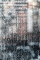 the structure of the dirty glass background