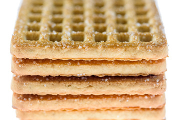 cracker isolated on white background