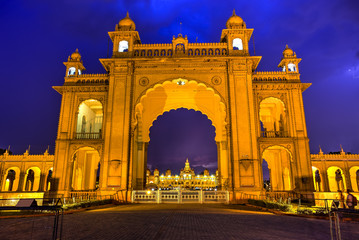 Naklejka premium Mysore Palace, India 03
