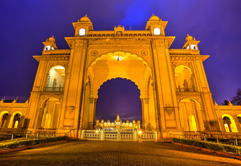 Fototapeta na wymiar Mysore Palace, India