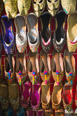 Colorful arabic shoes