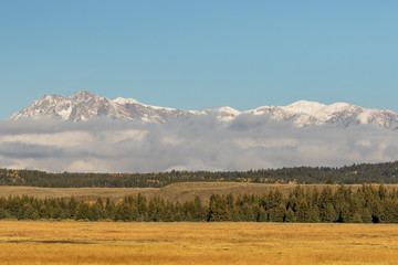 Obraz premium Scenic Teton Autumn Landscape