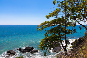 Fototapeta na wymiar Ausblick auf dem pazifischen Ozean, Costa Rica