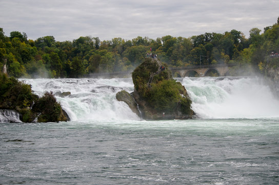 An other view of Rheinfall, in Switzerland