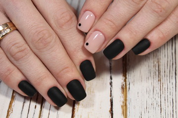glamorous beautiful manicure
