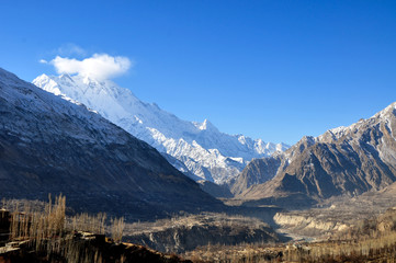 A peak in the karakorum mountains