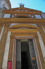 Fototapeta na wymiar Palermo, l'Oratorio del Rosario di San Domenico