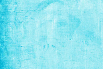 Painted blue metal surface