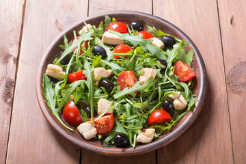 Salad with arugula
