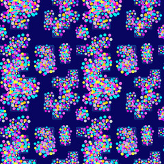 Geometric seamless pattern in retro memphis style, fashion 80s - 90s. Hipster background with abstract geometric figures.