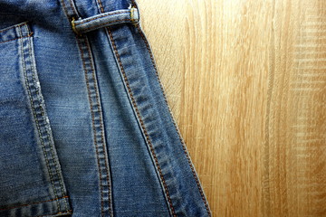 Jeans store header, copy space for your text or object