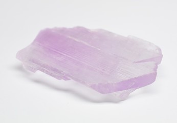 Kunzite natural rough gemstone crystal