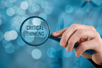 Critical thinking concept