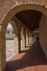 Obraz premium Church of San Lorenzo. Church of Mudejar Romanesque style.. Detail