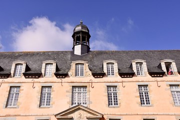 saint-mien le Grand, bâtiment, mairie, église