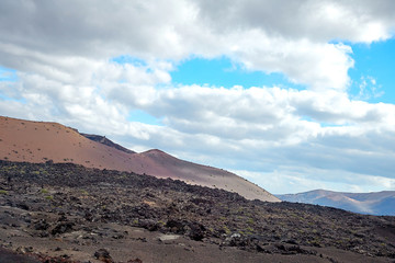 Volcanic landscape of Lanzarote