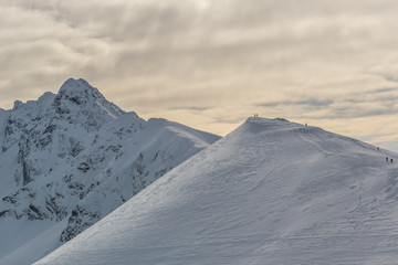 Obraz premium Kasprowy wierch - winter