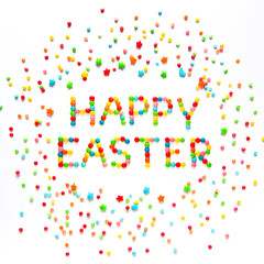 Creative Greeting card Happy Easter