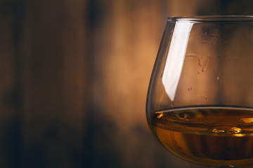 Glass of brandy 