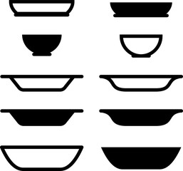 Plate Icon, Food Plate