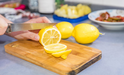 healthy dinner preparation