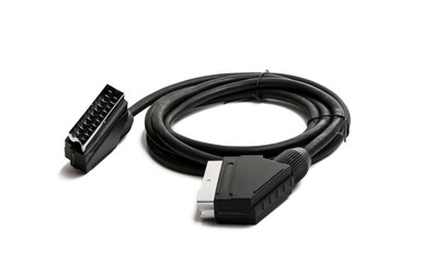 video scart cable isolated