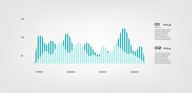 Lines diagram elements color infographics. Some of chart, graph, parts, processes. Vector business template for presentation. Can be used for workflow layout, diagram, banner, web design