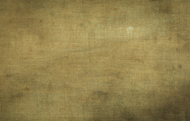 Burlap, natural coarse cloth, tablecloth with folds