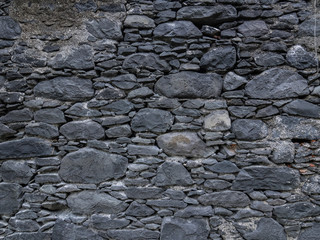 Background: old stone wall