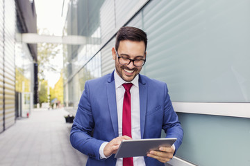 Smiling businessman