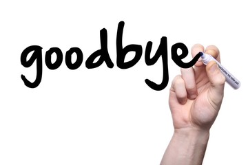 Hand writing a diagram