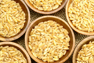 Wheat Cups on Sackcloth