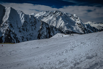 Fototapeta na wymiar meine Mayrhofen Winterimpressionen