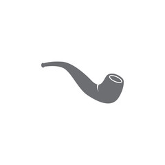 smoking tube icon. Simple element illustration. smoking tube symbol design template. Can be used for web and mobile
