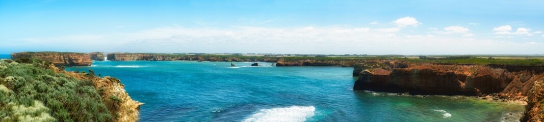Fototapeta premium Bay of islands coastal park, Victoria, Australia
