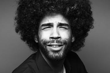 Fototapeta premium Afro man