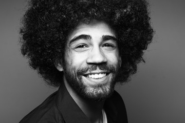 Afro man