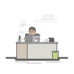 Illustration of business people avatar