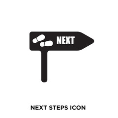 next steps icon